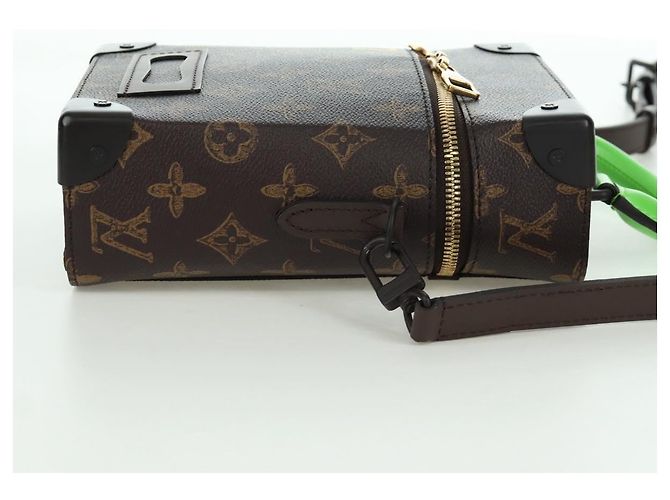 LOUIS VUITTON Sac à bandoulière Monogram Vertical Box Trunk M59664 LV Auth ARZ543SAM Monogramme - vue 4