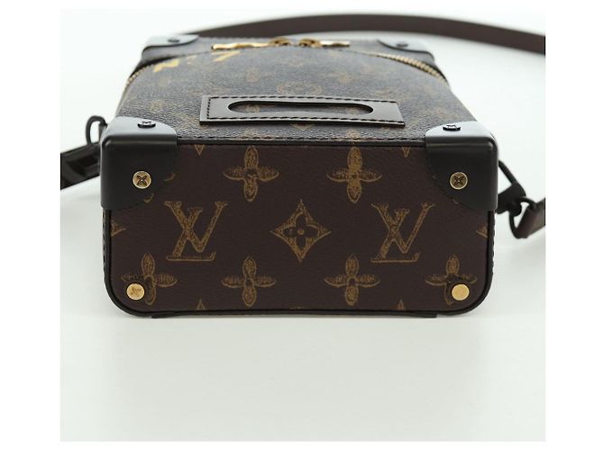 LOUIS VUITTON Sac à bandoulière Monogram Vertical Box Trunk M59664 LV Auth ARZ543SAM Monogramme - vue 5