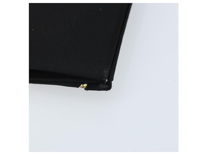SAINT LAURENT Clutch in Raso Nero Oro Auth BSZ059 D'oro - vista 11