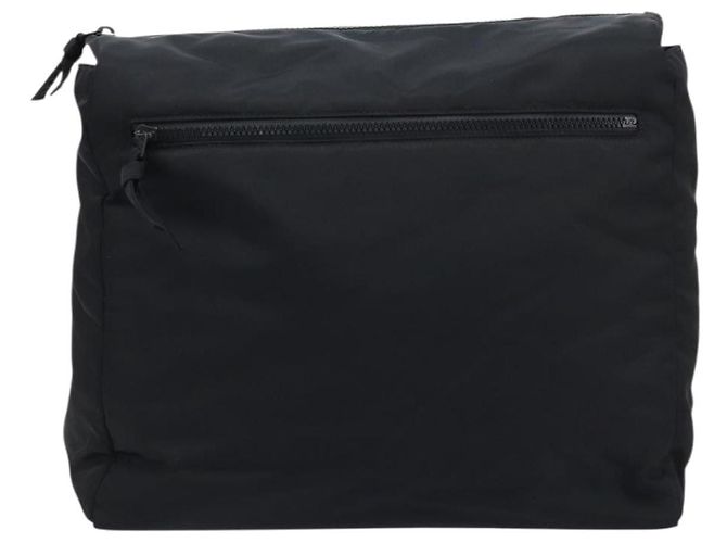 Bolso Clutch Bottega Veneta de nylon negro Auth mr2132 - vista 13