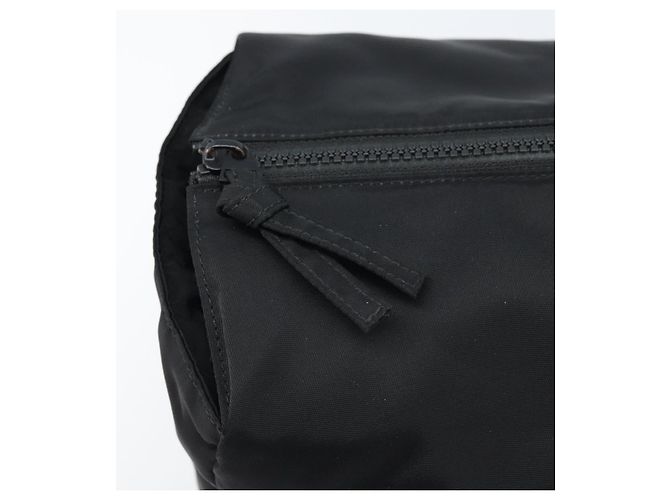 Bolso Clutch Bottega Veneta de nylon negro Auth mr2132 - vista 8