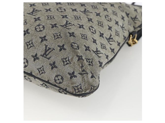 LOUIS VUITTON Borsa Tote Mini Franoise Monogram 2way Blu M92208 LV Auth ep13818 - vista 10