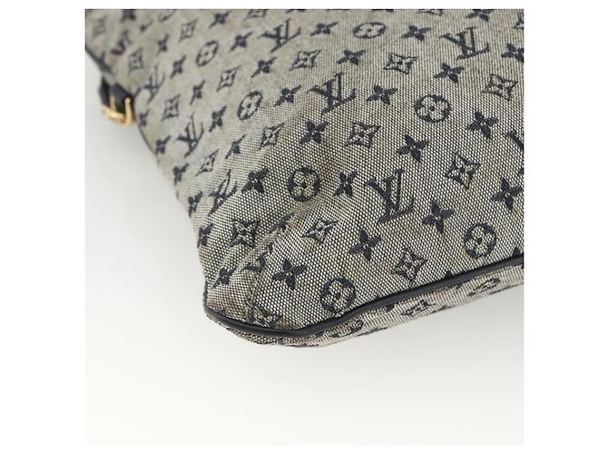 LOUIS VUITTON Borsa Tote Mini Franoise Monogram 2way Blu M92208 LV Auth ep13818 - vista 15