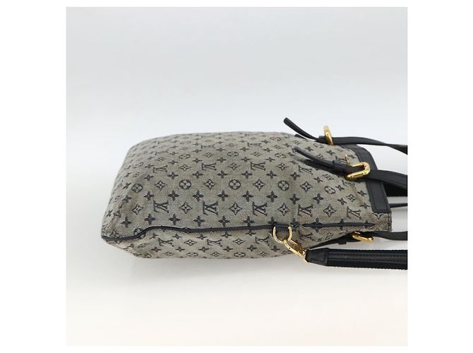 LOUIS VUITTON Borsa Tote Mini Franoise Monogram 2way Blu M92208 LV Auth ep13818 - vista 3