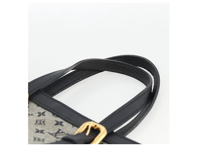 LOUIS VUITTON Borsa Tote Mini Franoise Monogram 2way Blu M92208 LV Auth ep13818 - vista 8