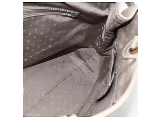 LOUIS VUITTON Borsa a Mano Suhari Majestu Grigia M95652 LV Auth ARZ381 Marrone - vista 18