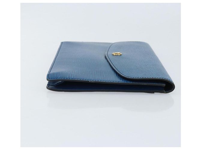 LOUIS VUITTON Clutch Montaigne 23 Epi Blu M52665 LV Auth ep13746 - vista 3