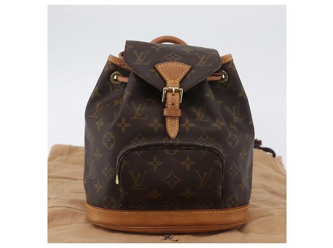 LOUIS VUITTON Monogram Montsouris PM Rucksack M51137 LV Auth LNZ202V Monogramm - Ansicht 12