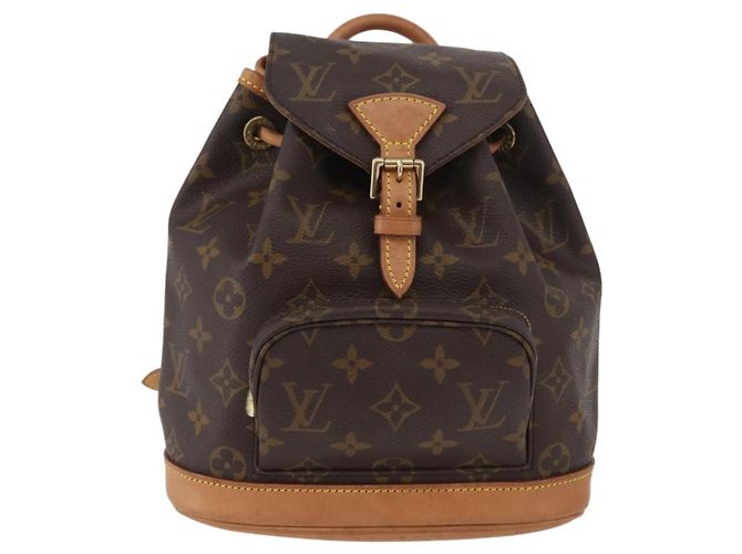 LOUIS VUITTON Monogram Montsouris PM Rucksack M51137 LV Auth LNZ202V Monogramm - Ansicht 13