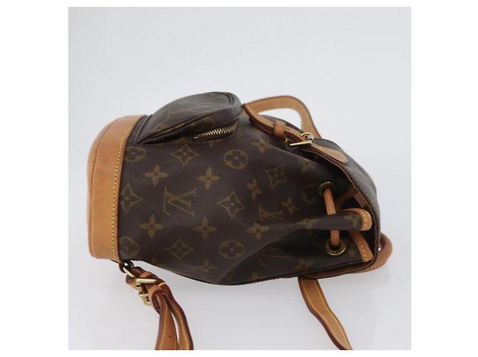 LOUIS VUITTON Monogram Montsouris PM Rucksack M51137 LV Auth LNZ202V Monogramm - Ansicht 3