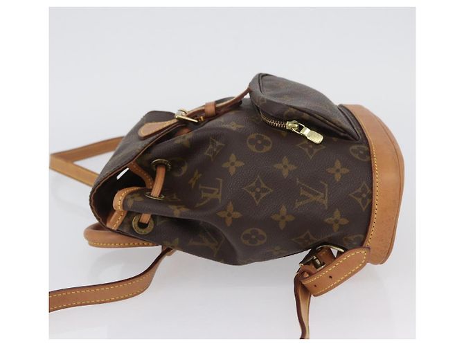 LOUIS VUITTON Monogram Montsouris PM Rucksack M51137 LV Auth LNZ202V Monogramm - Ansicht 4