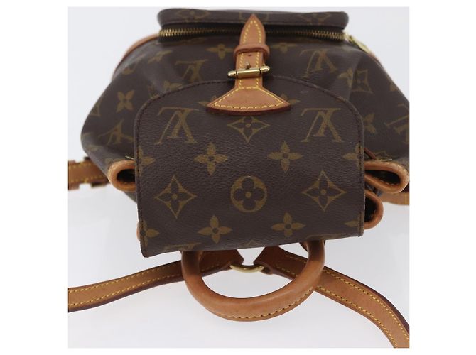 LOUIS VUITTON Monogram Montsouris PM Rucksack M51137 LV Auth LNZ202V Monogramm - Ansicht 6