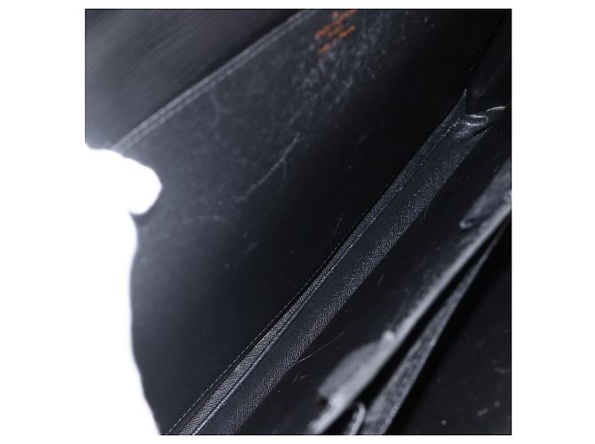 LOUIS VUITTON Epi ServietteConsigliere Borsa Business Nera M54422 LV Auth BA11466 Nero - vista 10