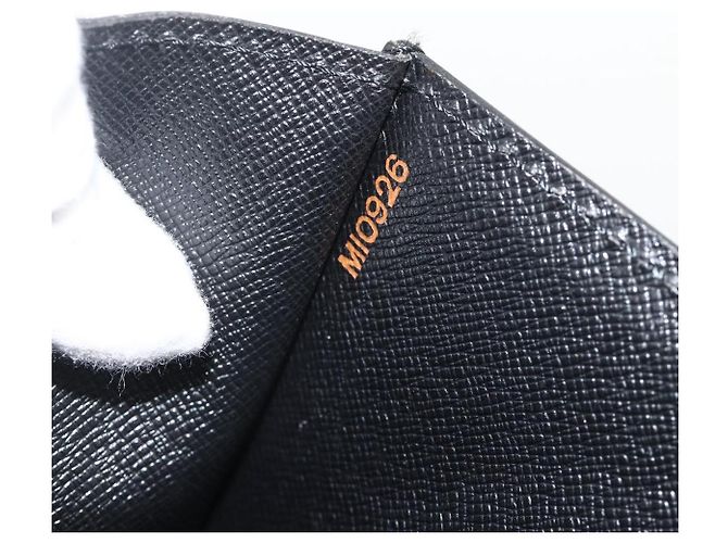 LOUIS VUITTON Epi ServietteConsigliere Borsa Business Nera M54422 LV Auth BA11466 Nero - vista 12