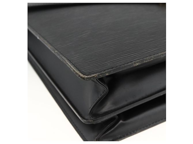 LOUIS VUITTON Epi ServietteConsigliere Borsa Business Nera M54422 LV Auth BA11466 Nero - vista 14
