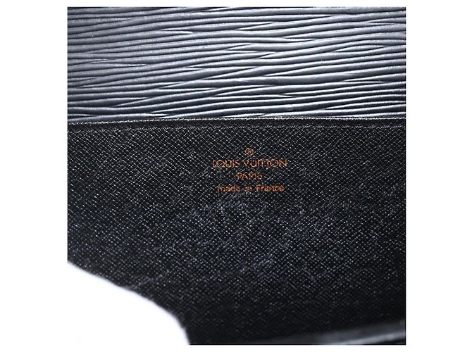 LOUIS VUITTON Epi ServietteConsigliere Borsa Business Nera M54422 LV Auth BA11466 Nero - vista 18