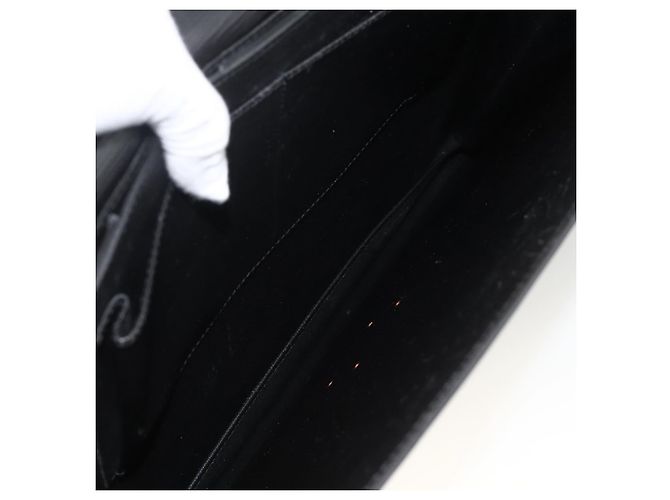 LOUIS VUITTON Epi ServietteConsigliere Borsa Business Nera M54422 LV Auth BA11466 Nero - vista 21