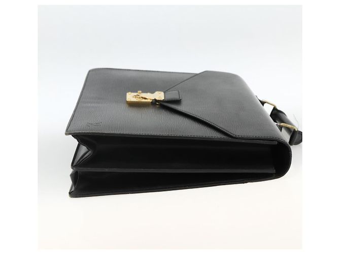 LOUIS VUITTON Epi ServietteConsigliere Borsa Business Nera M54422 LV Auth BA11466 Nero - vista 4