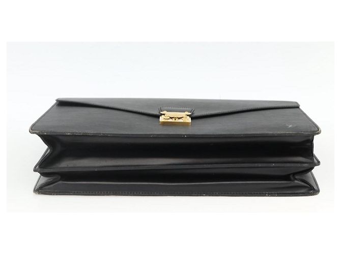LOUIS VUITTON Epi ServietteConsigliere Borsa Business Nera M54422 LV Auth BA11466 Nero - vista 5
