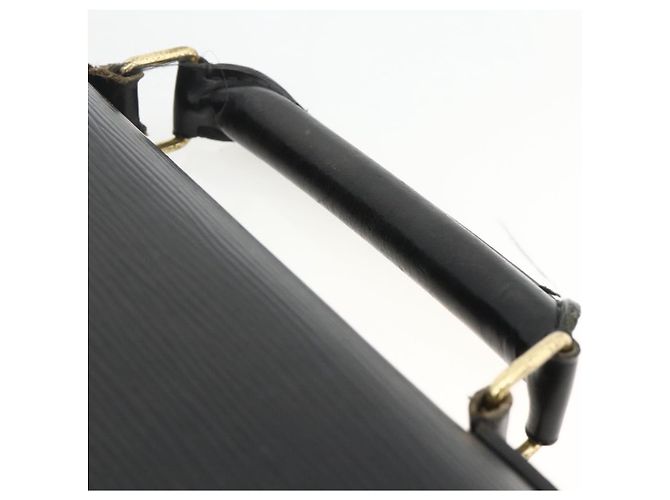 LOUIS VUITTON Epi ServietteConsigliere Borsa Business Nera M54422 LV Auth BA11466 Nero - vista 8