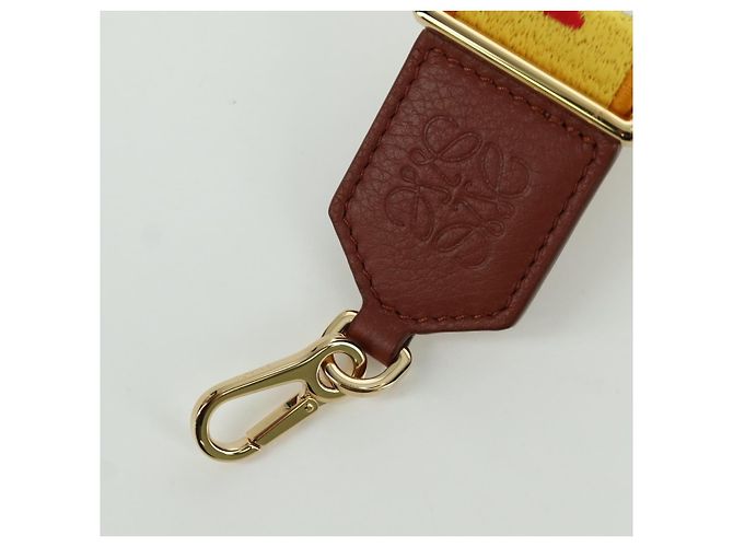 LOEWE - Studio Ghibli Il Castello Errante Cinghia in Tela Auth 167093SM Beige - vista 6