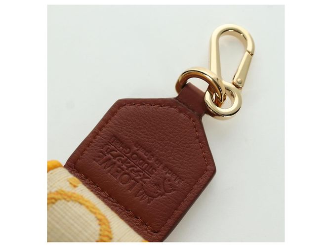 LOEWE - Studio Ghibli Il Castello Errante Cinghia in Tela Auth 167093SM Beige - vista 8