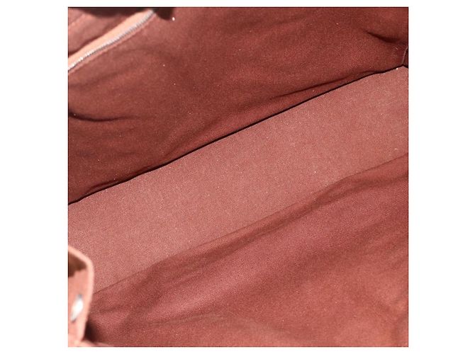 Hermès HERMES Fourre ToutMM Borsa a Mano in Tela Marrone Auth BA11462 - vista 14