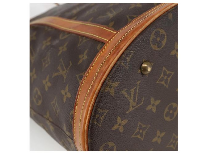 LOUIS VUITTON Borsa a Spalla Monogram Bucket GM M42236 LV Auth BSZ151 Monogramma - vista 14