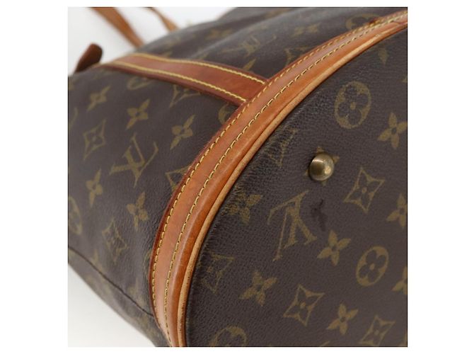 LOUIS VUITTON Borsa a Spalla Monogram Bucket GM M42236 LV Auth BSZ151 Monogramma - vista 16