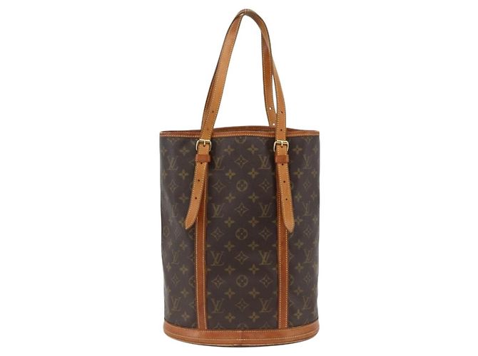 LOUIS VUITTON Borsa a Spalla Monogram Bucket GM M42236 LV Auth BSZ151 Monogramma - vista 2