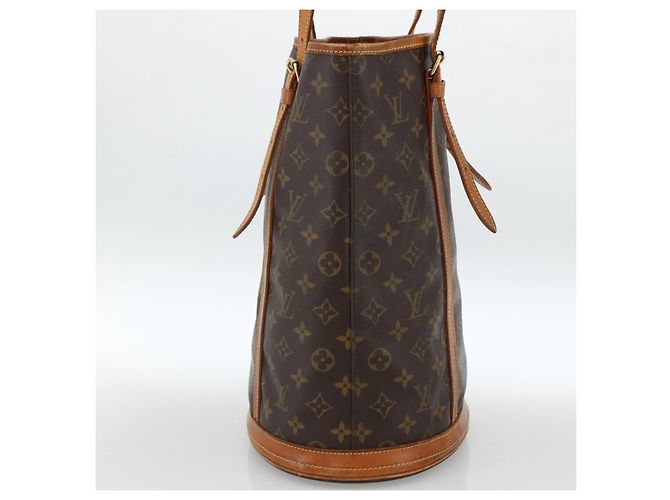 LOUIS VUITTON Borsa a Spalla Monogram Bucket GM M42236 LV Auth BSZ151 Monogramma - vista 3