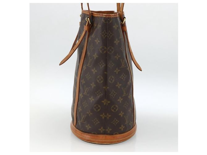 LOUIS VUITTON Borsa a Spalla Monogram Bucket GM M42236 LV Auth BSZ151 Monogramma - vista 4