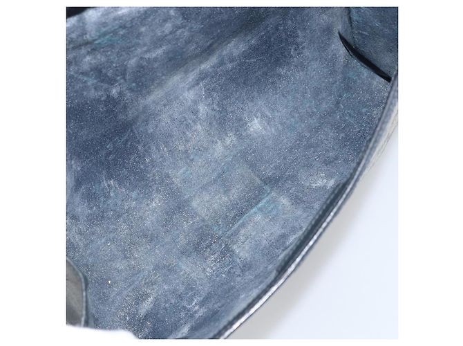 GUCCI GG Supreme Sherry Line Clutch Bag PVC Blu Navy Rosso 84 01 007 Auth ARZ315 - vista 15