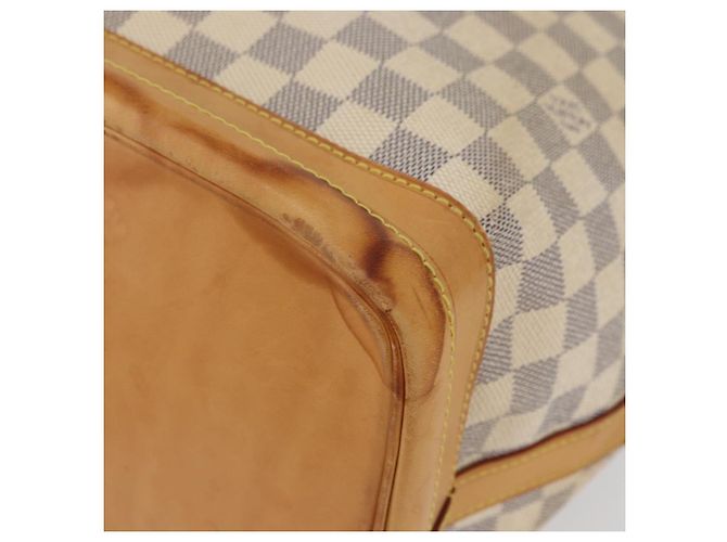 LOUIS VUITTON Borsa a Spalla Noe Damier Azur N42222 LV Auth LNZ751A - vista 15