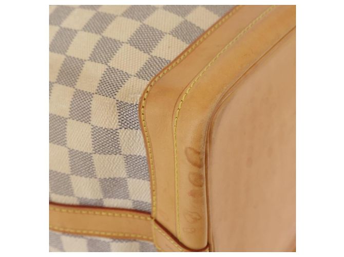LOUIS VUITTON Borsa a Spalla Noe Damier Azur N42222 LV Auth LNZ751A - vista 16