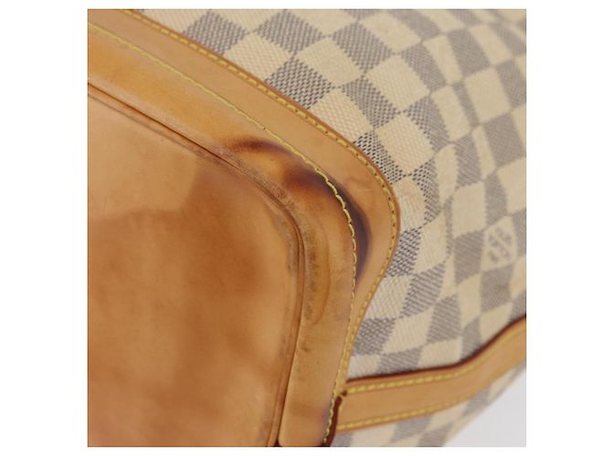 LOUIS VUITTON Borsa a Spalla Noe Damier Azur N42222 LV Auth LNZ751A - vista 17
