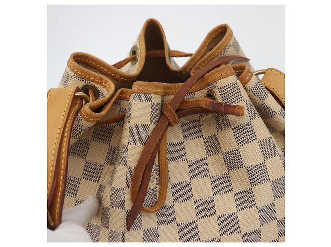 LOUIS VUITTON Borsa a Spalla Noe Damier Azur N42222 LV Auth LNZ751A - vista 19