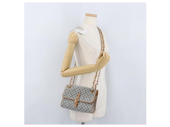 LOUIS VUITTON Borsa a Catena Mini Camille Monogramma Blu M92002 Auth 174152SAV - vista 25