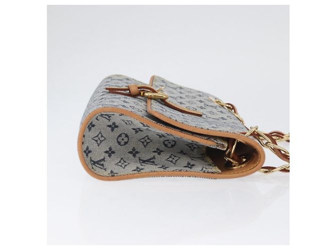 LOUIS VUITTON Borsa a Catena Mini Camille Monogramma Blu M92002 Auth 174152SAV - vista 3