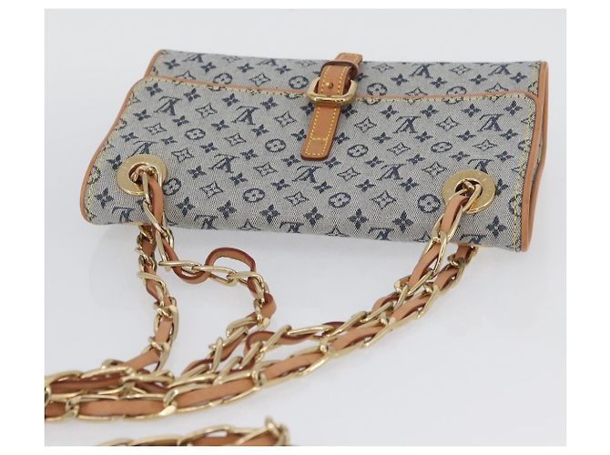 LOUIS VUITTON Borsa a Catena Mini Camille Monogramma Blu M92002 Auth 174152SAV - vista 6