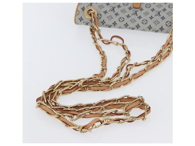 LOUIS VUITTON Borsa a Catena Mini Camille Monogramma Blu M92002 Auth 174152SAV - vista 7
