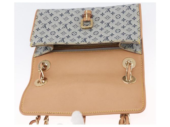 LOUIS VUITTON Borsa a Catena Mini Camille Monogramma Blu M92002 Auth 174152SAV - vista 9