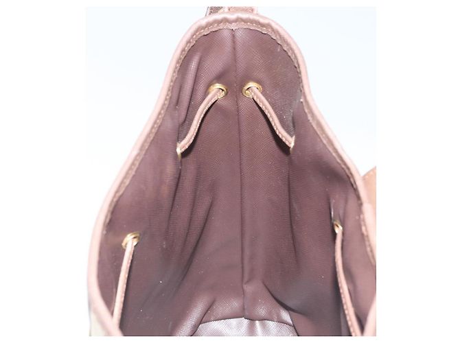 Borsa a Spalla Burberrys Nova Check Beige Oro Auth mr2149 D'oro - vista 12