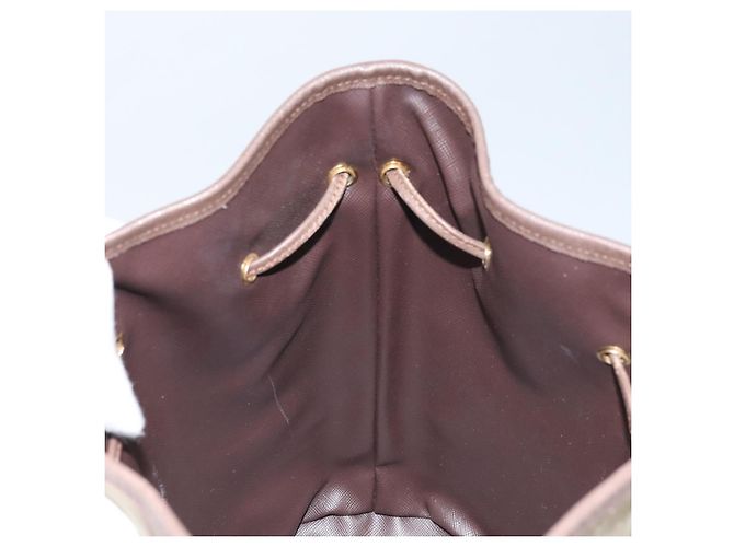 Borsa a Spalla Burberrys Nova Check Beige Oro Auth mr2149 D'oro - vista 17