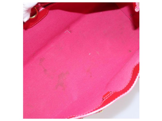 LOUIS VUITTON Borsa Wilshire Boulevard Monogram Vernis Rose Pop M93643 Auth 170093 Rosa - vista 11