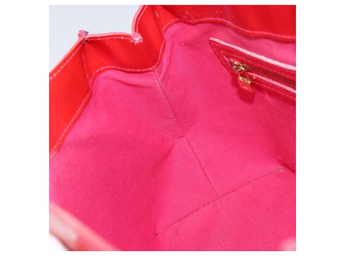 LOUIS VUITTON Borsa Wilshire Boulevard Monogram Vernis Rose Pop M93643 Auth 170093 Rosa - vista 20