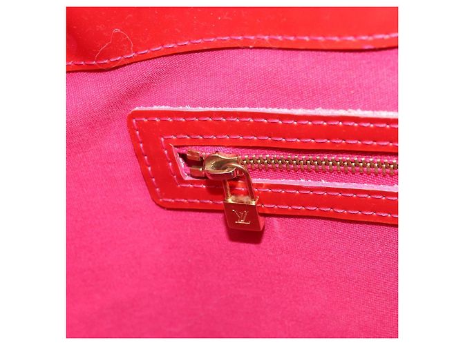 LOUIS VUITTON Borsa Wilshire Boulevard Monogram Vernis Rose Pop M93643 Auth 170093 Rosa - vista 21