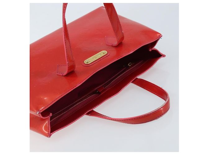LOUIS VUITTON Borsa Wilshire Boulevard Monogram Vernis Rose Pop M93643 Auth 170093 Rosa - vista 6
