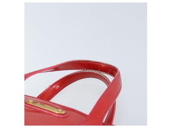 LOUIS VUITTON Borsa Wilshire Boulevard Monogram Vernis Rose Pop M93643 Auth 170093 Rosa - vista 8