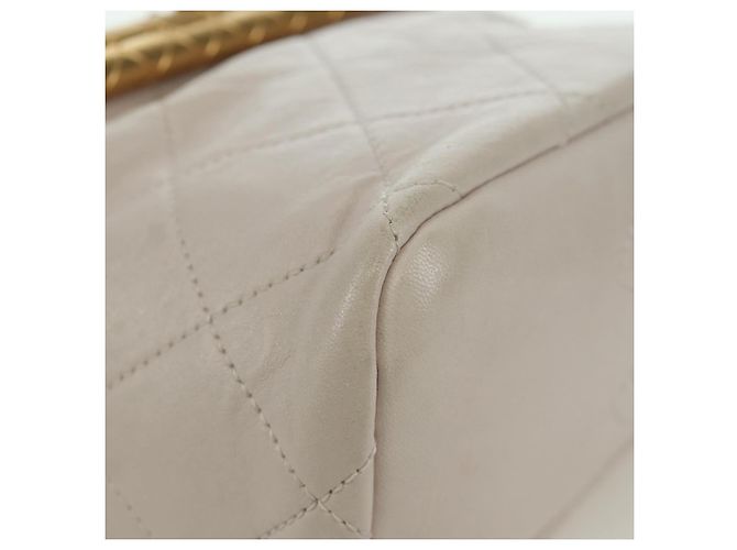 Borsa a Spalla CHANEL Chain Matelassé in Pelle di Agnello 2way Rosa Oro CC Auth ARZ510V D'oro - vista 17